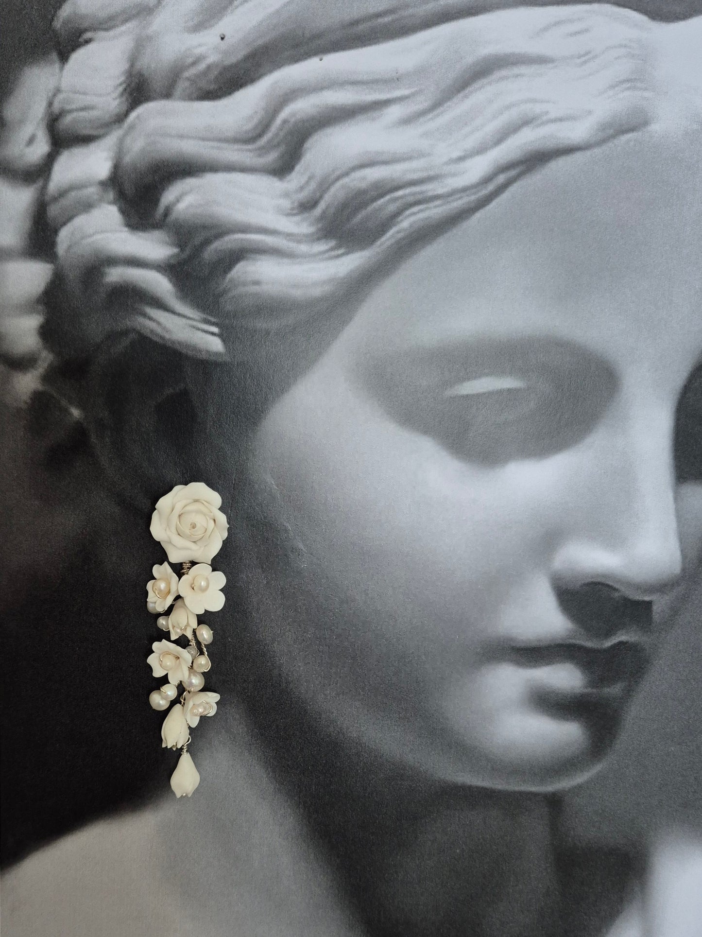 Custom AS - earrings and hair vine