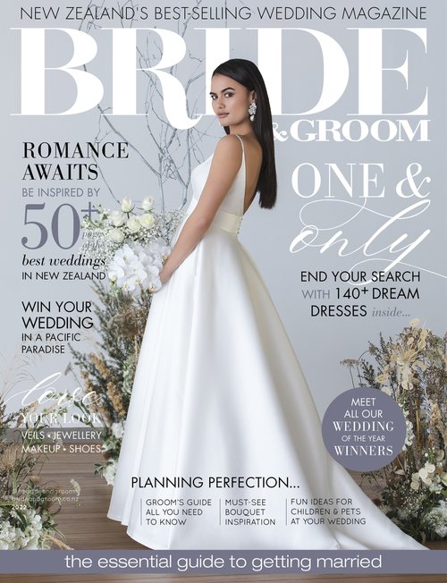 Nina - white ivory lace flower and Preciosa crystal pearls statement drop stud earrings