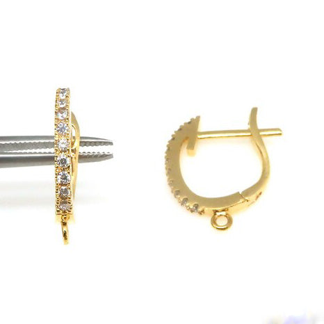 Eleanor - freshwater pearls latchback stud drop earrings