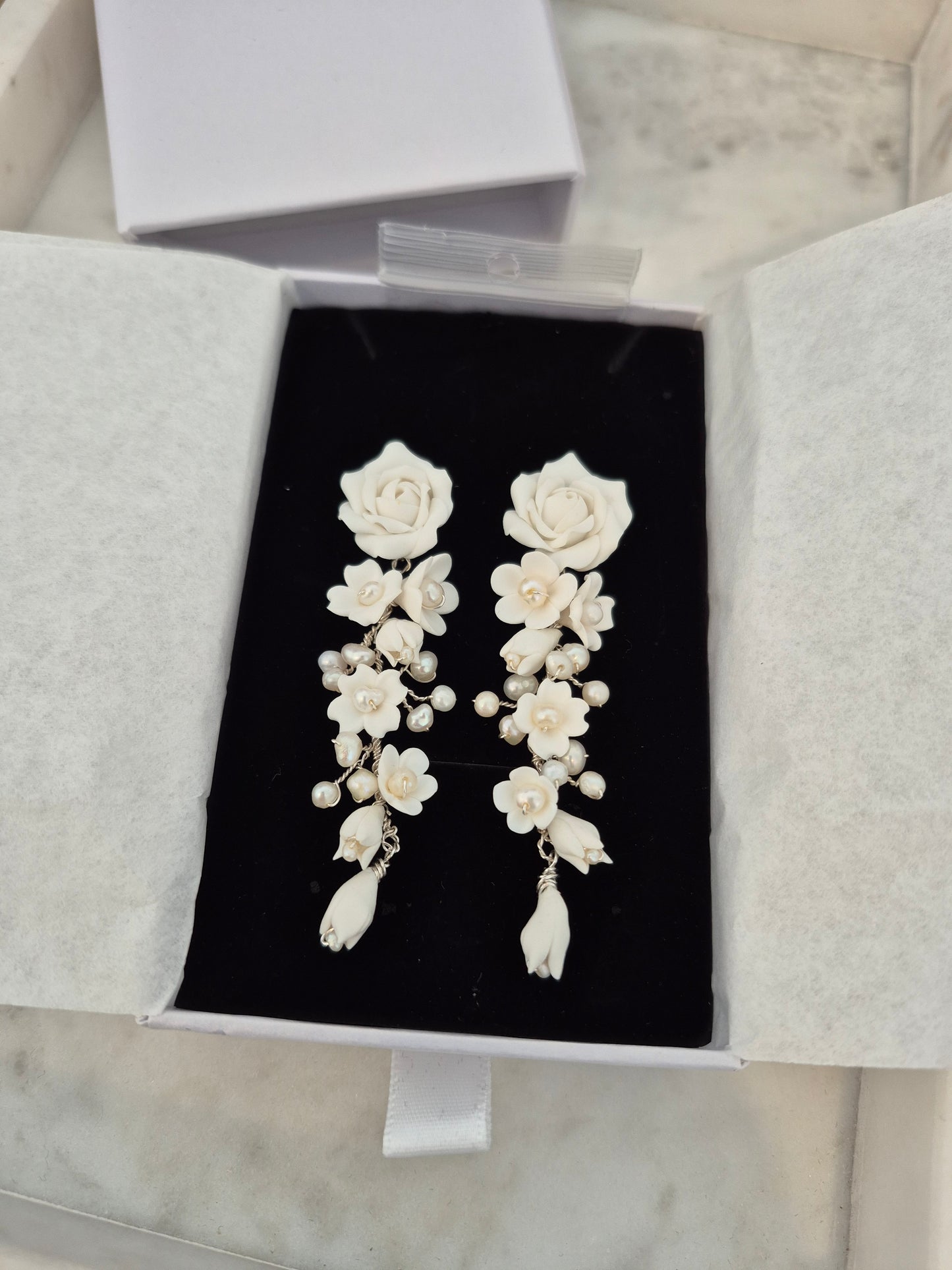 Custom AS - earrings and hair vine