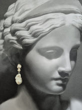 Load image into Gallery viewer, Marina - organic baroque freshwater pearl drop stud earrings