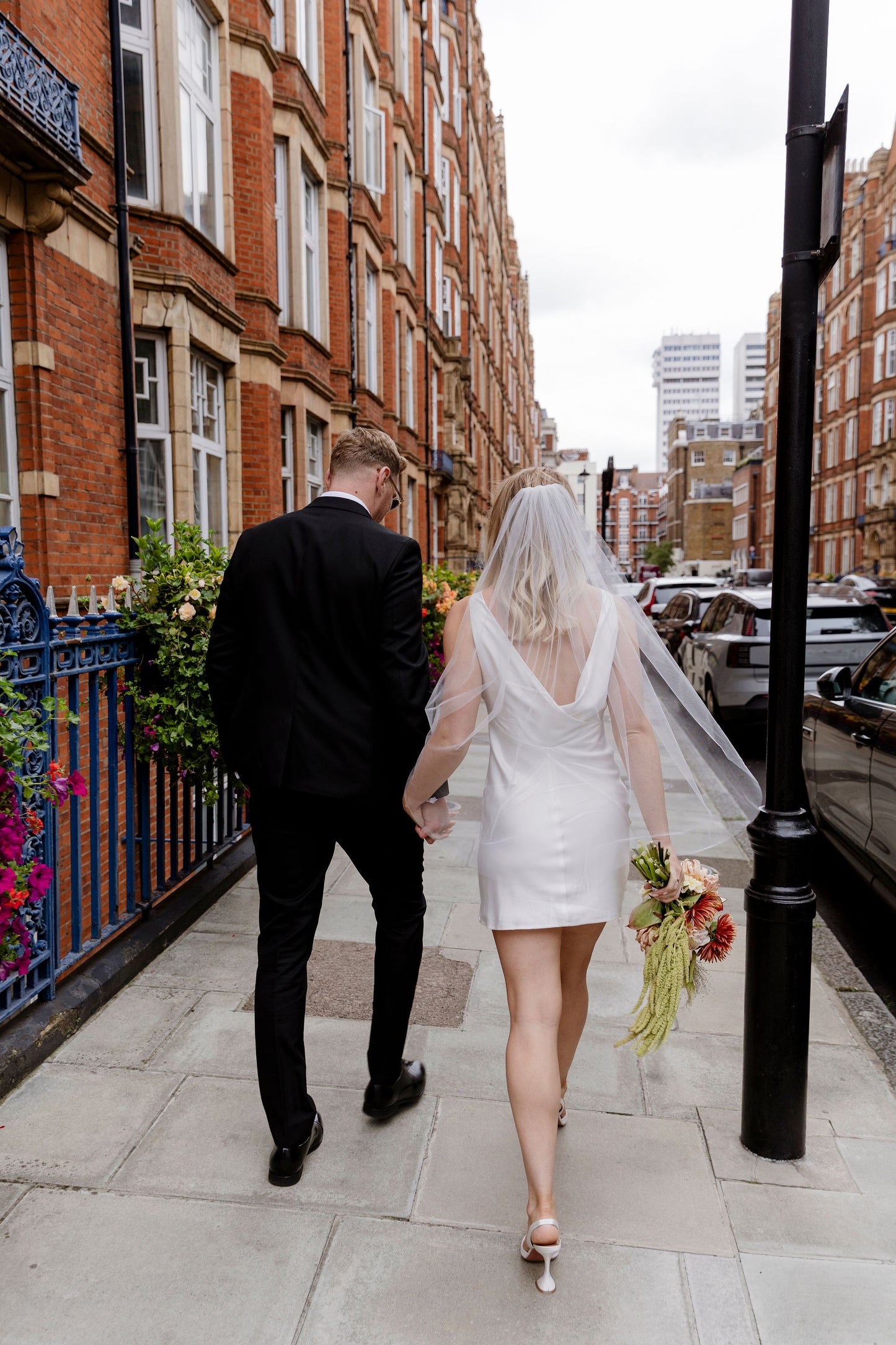 Alice - stud or earwire pearl drop earrings