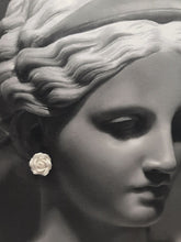 Load image into Gallery viewer, Rosie studs - handmade rose flower stud earrings