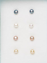Load image into Gallery viewer, Stella - natural freshwater pearl stud earrings