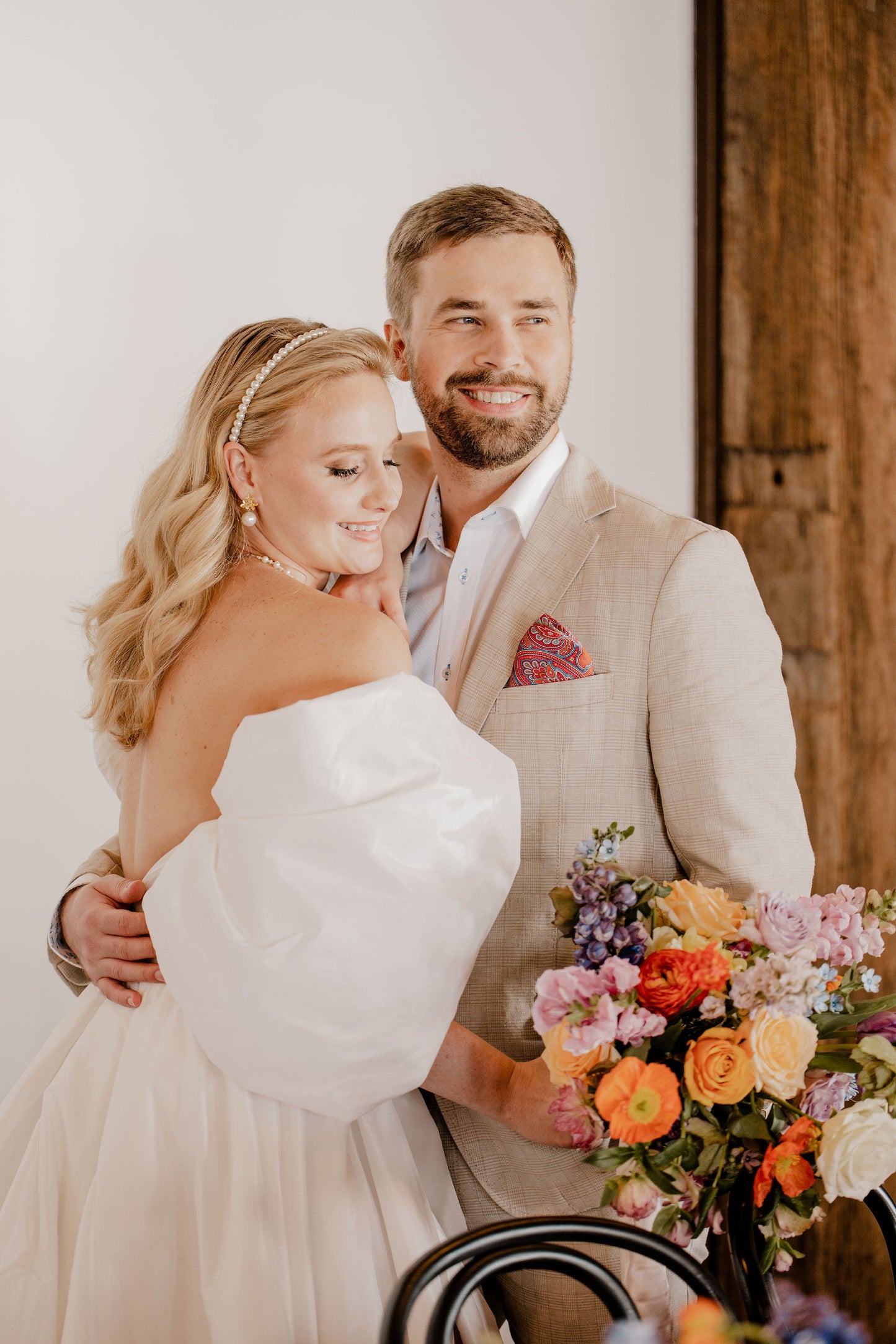 Olivia - shell bead pearls headband in different sizes