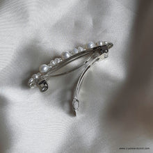 Load image into Gallery viewer, Emily  - freshwater pearls beaded hair clips