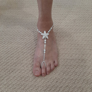 Sandy - starfish summer footless sandals