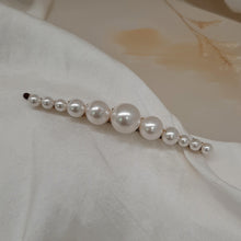 Load image into Gallery viewer, Audrey - tapered Crystal Passions sets of pearl bobby pins