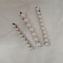 Load image into Gallery viewer, Audrey - Crystal Passions sets of pearl bobby pins