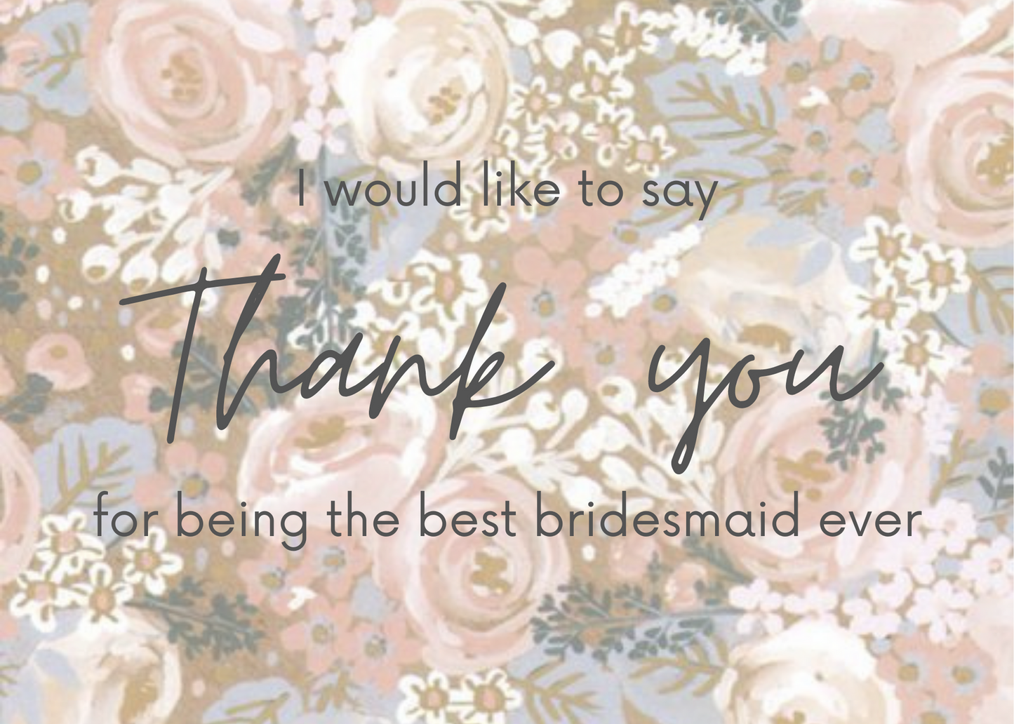 Gift Bag - reusable clear carry bag and gift card