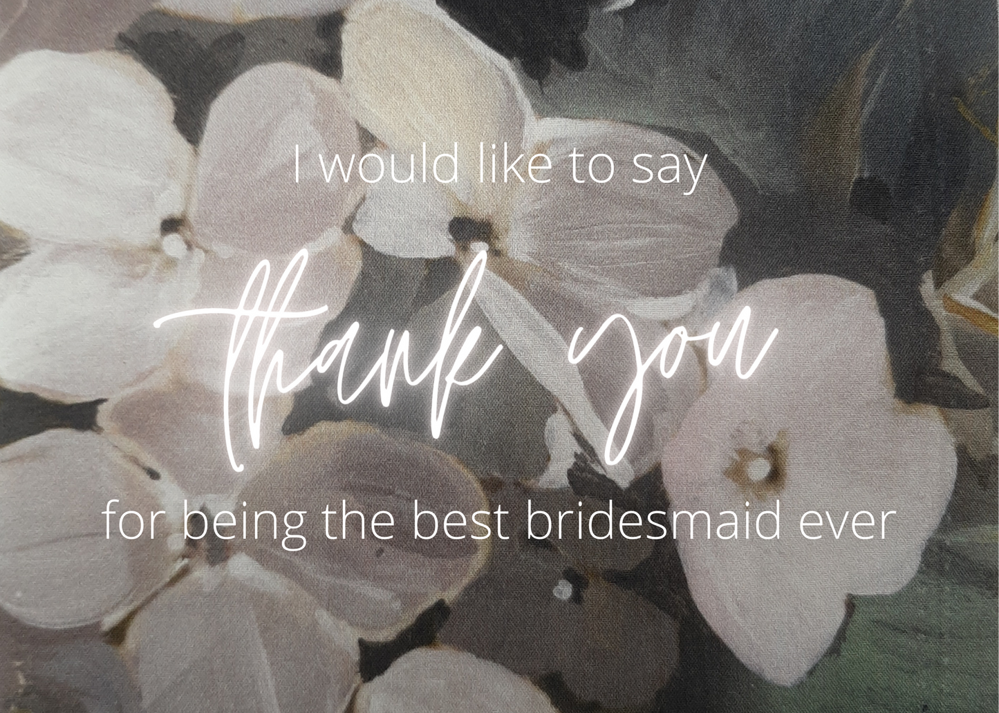 Gift Bag - reusable clear carry bag and gift card