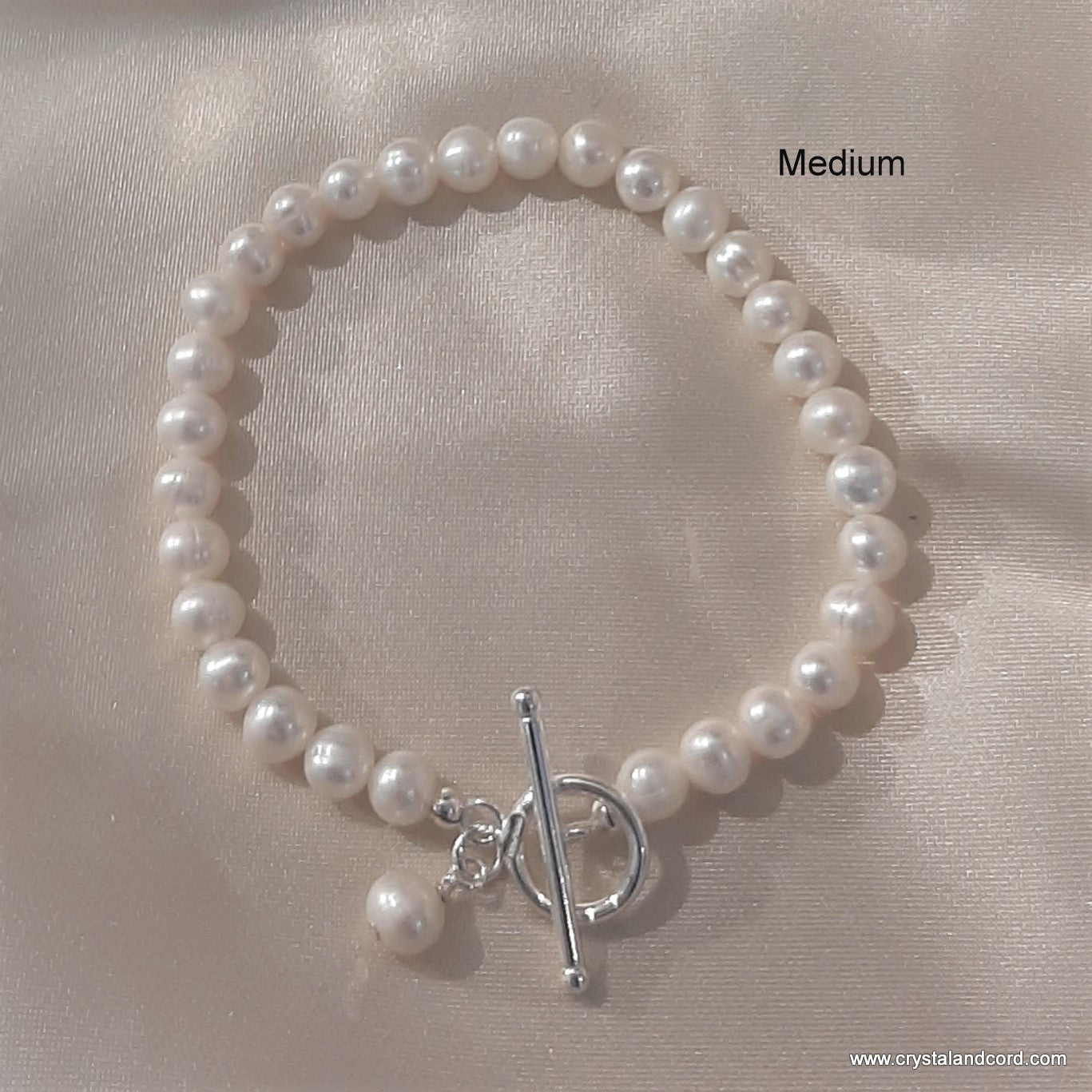 Traci - white cultured freshwater pearls, hoop earring SETS