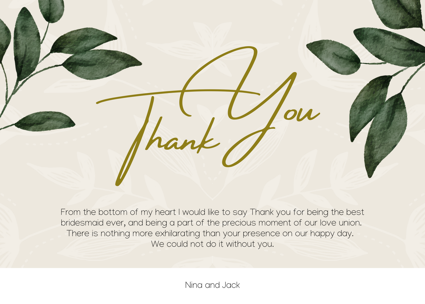 Gift Bag - reusable clear carry bag and gift card