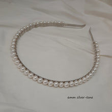 Load image into Gallery viewer, Olivia - shell bead pearls headband in different sizes
