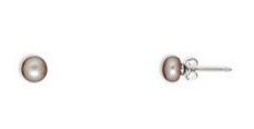Stella - natural freshwater pearl stud earrings