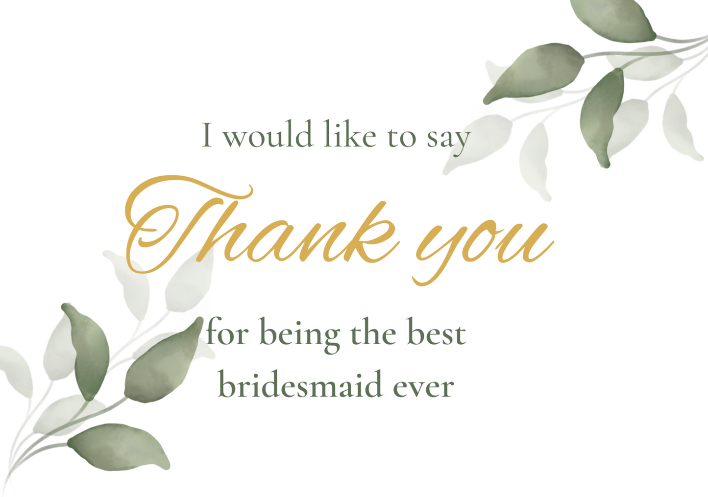 Gift Bag - reusable clear carry bag and gift card