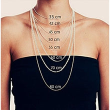 Load image into Gallery viewer, Lucy - silver-tone tiny chain and natural cultured freshwater pearl pendant drop necklace